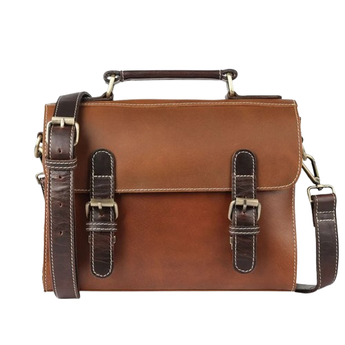 Leather 11 Inch Sturdy Satchel – iPad Messenger Bag