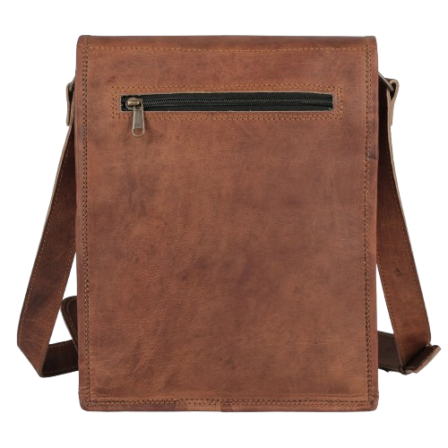 Vintage Rugged Leather Travel Duffel Bag